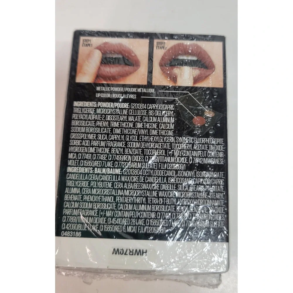 Maybelline Python Metallic‎ Lip Kit 30 Provoked 2 Each Powder Balm